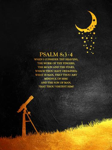 Psalm 8:3-4 Bible Verse thumb