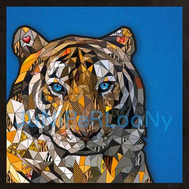 Original Contemporary Animal Painting by Juniperloony Artist