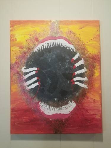 Original Abstract Painting by Kat Rowland