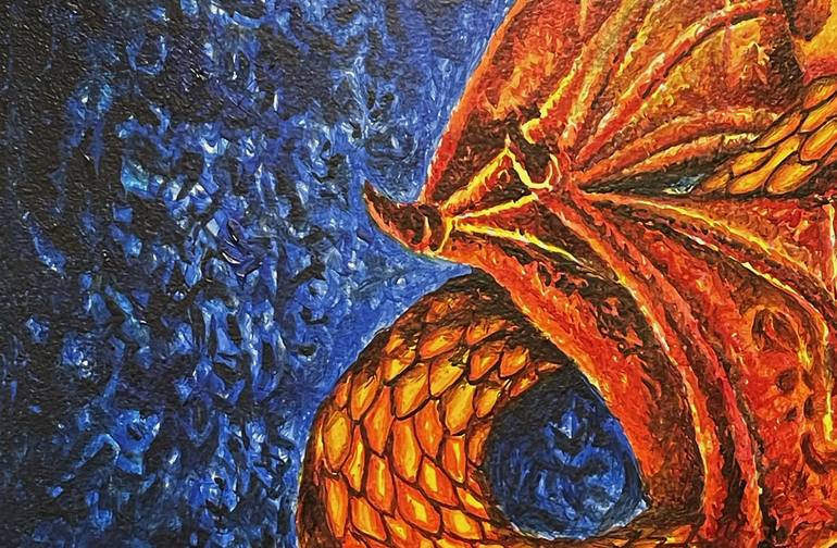 Original Conceptual Fantasy Painting by Humberto C Pornaro