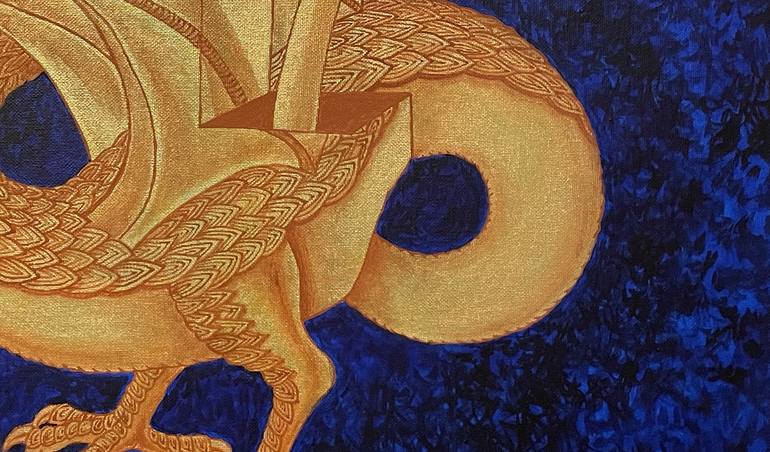 Original Conceptual Fantasy Painting by Humberto C Pornaro