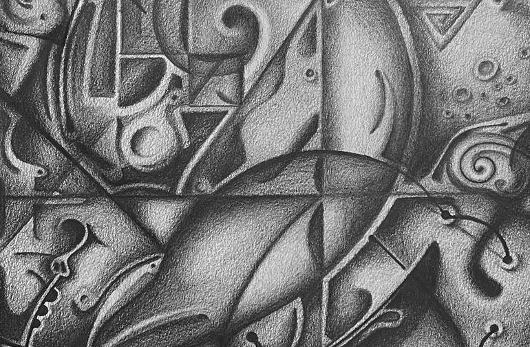 Original Abstract Drawing by Humberto C Pornaro