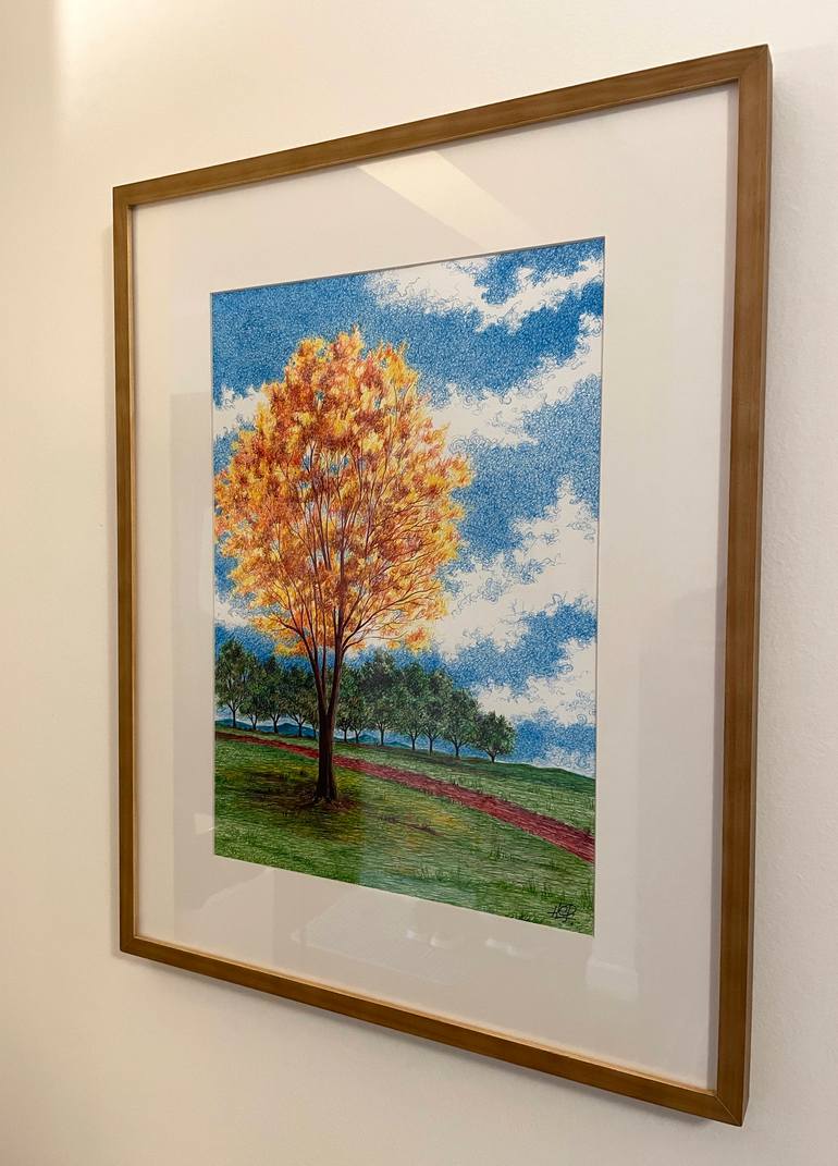 Original Contemporary Nature Drawing by Humberto C Pornaro
