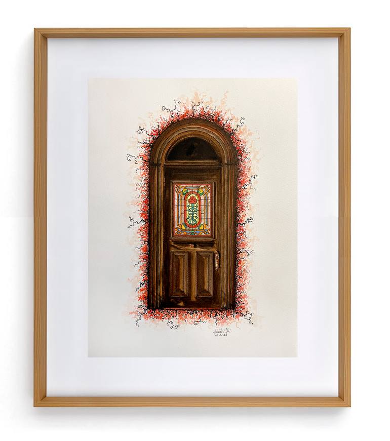 Original Abstract Expressionism Pop Culture/Celebrity Painting by Humberto C Pornaro