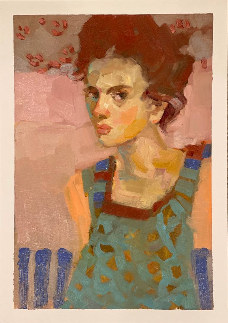 Original Conceptual People Paintings by Lorena Iavorschi