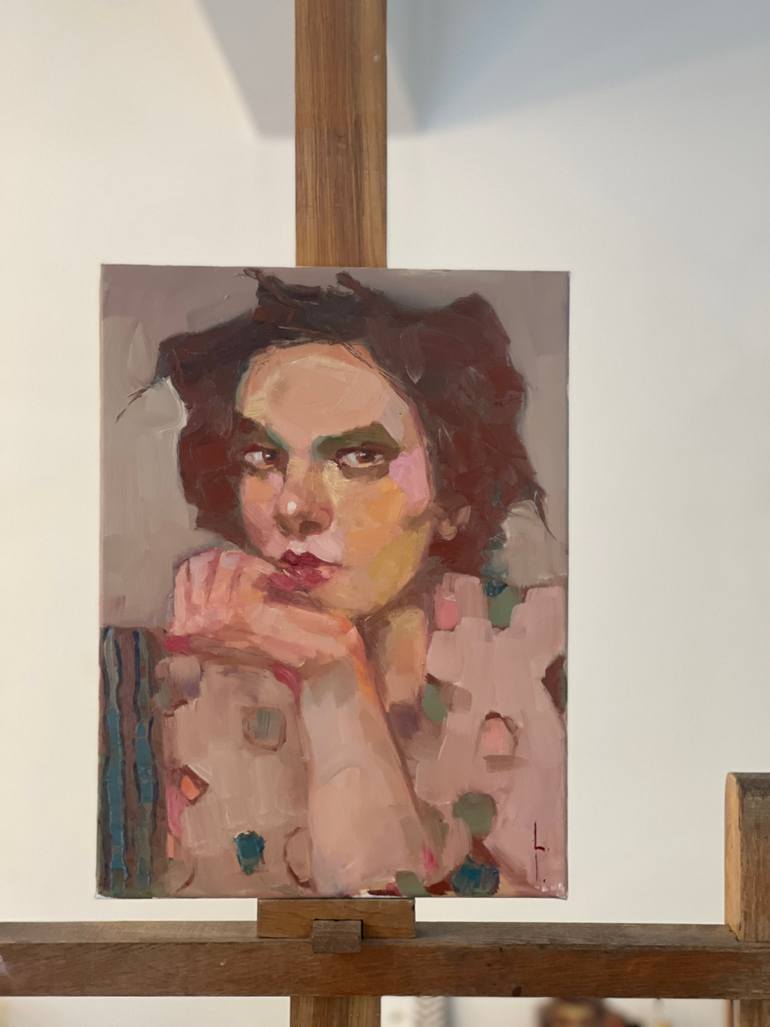 Original Figurative Fashion Painting by Lorena Iavorschi