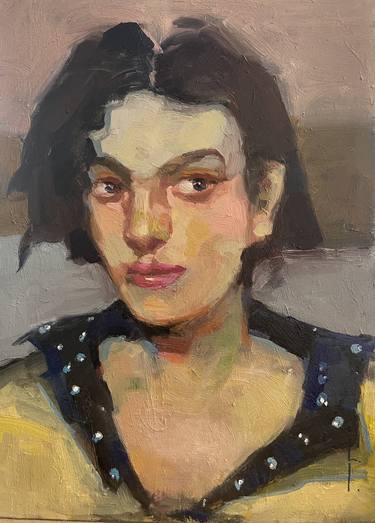 Original Portraiture People Paintings by Lorena Iavorschi