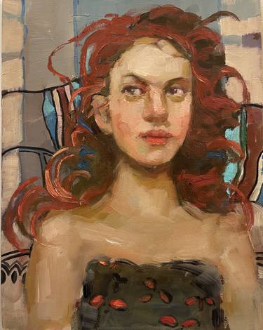 Original Figurative People Paintings by Lorena Iavorschi