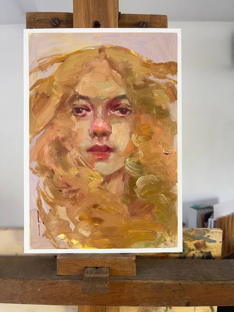 Original Contemporary People Painting by Lorena Iavorschi