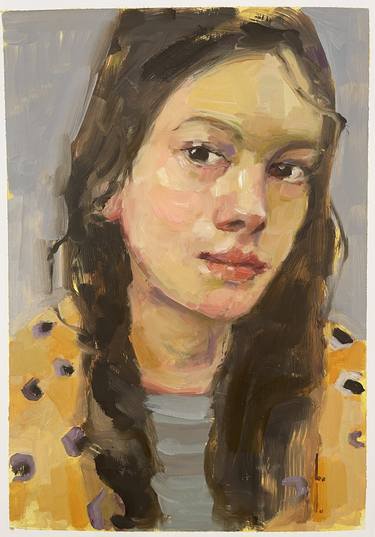 Original Figurative Portrait Paintings by Lorena Iavorschi