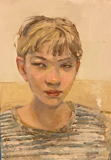 Original Contemporary Portrait Paintings by Lorena Iavorschi