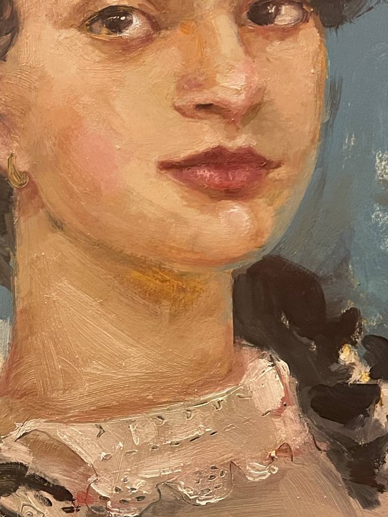 Original Portrait Painting by Lorena Iavorschi