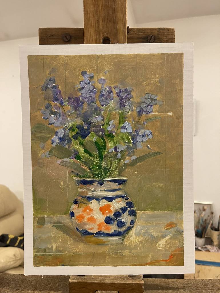 Original Floral Painting by Lorena Iavorschi