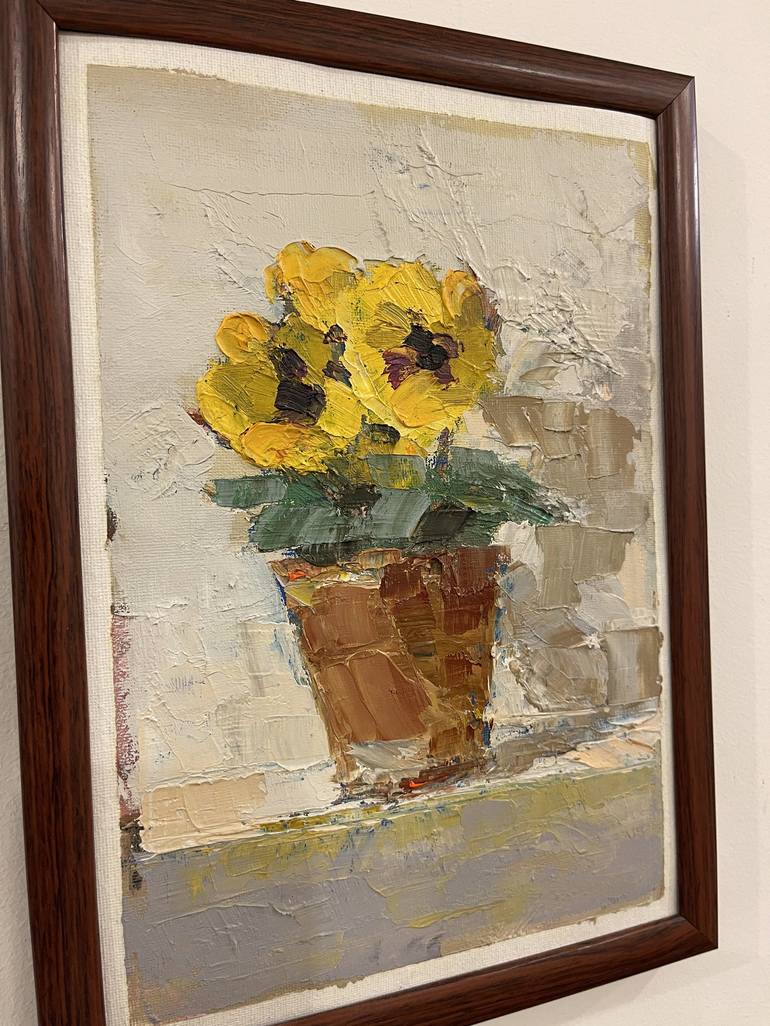 Original Floral Painting by Lorena Iavorschi