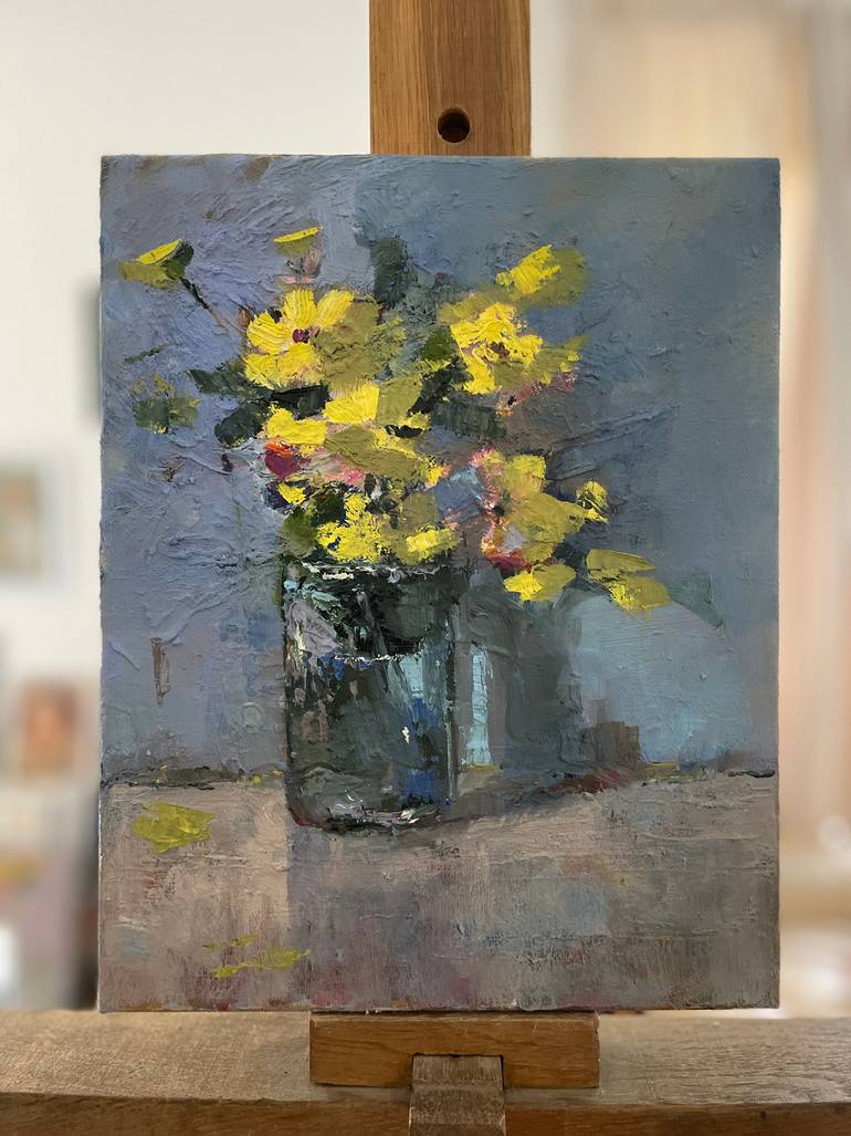 Original Contemporary Abstract Painting by Lorena Iavorschi