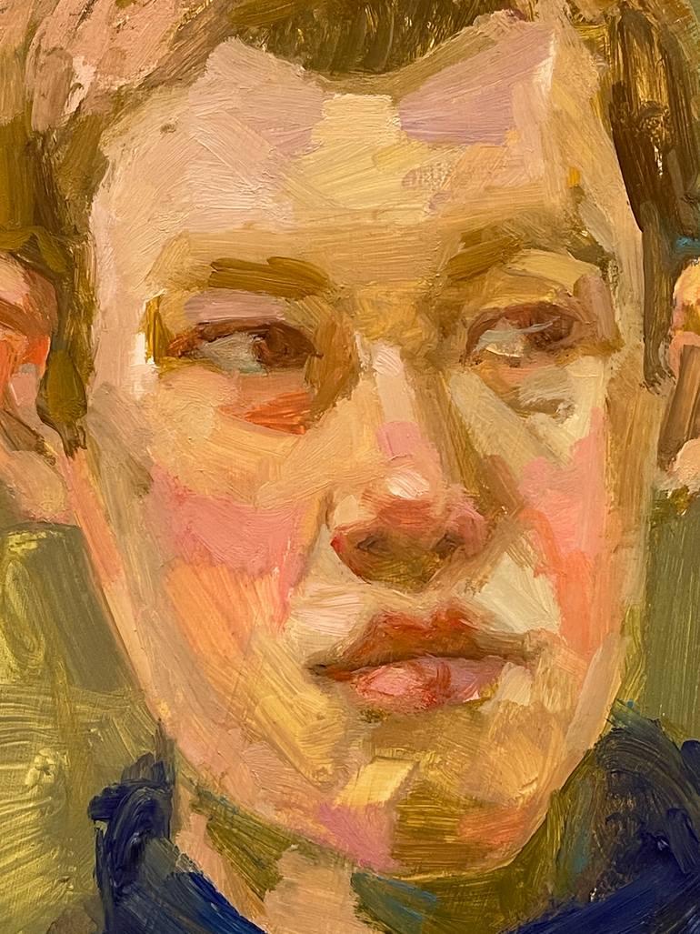 Original Abstract Children Painting by Lorena Iavorschi