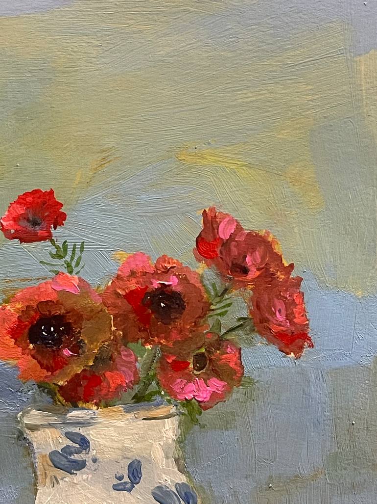 Original Contemporary Floral Painting by Lorena Iavorschi