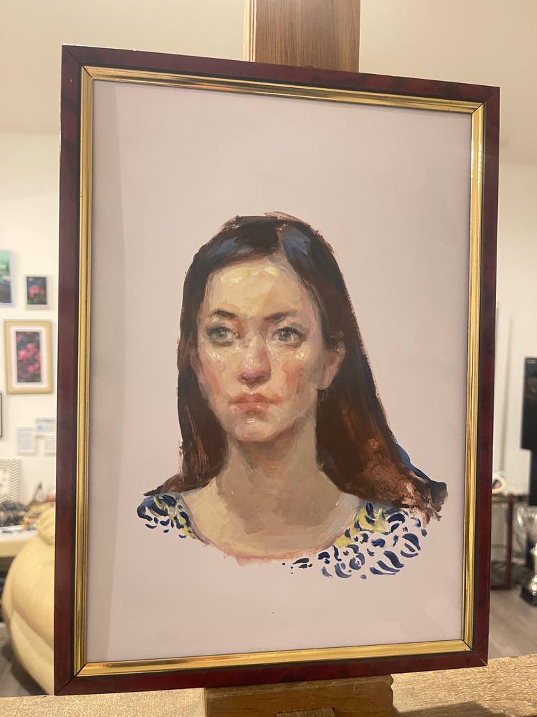 Original Contemporary People Painting by Lorena Iavorschi