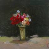 Little vase of flowers by Lorena Iavorschi