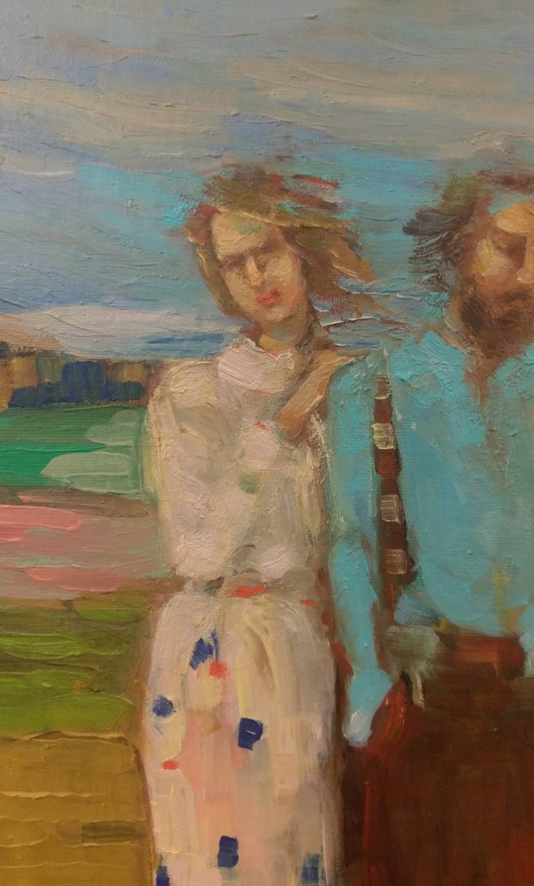 Original Figurative People Painting by Lorena Iavorschi