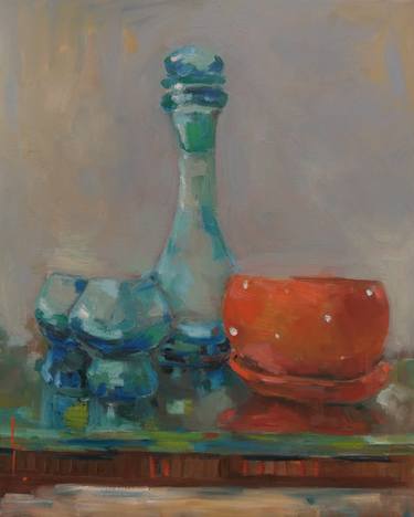 Print of Figurative Still Life Paintings by Lorena Iavorschi