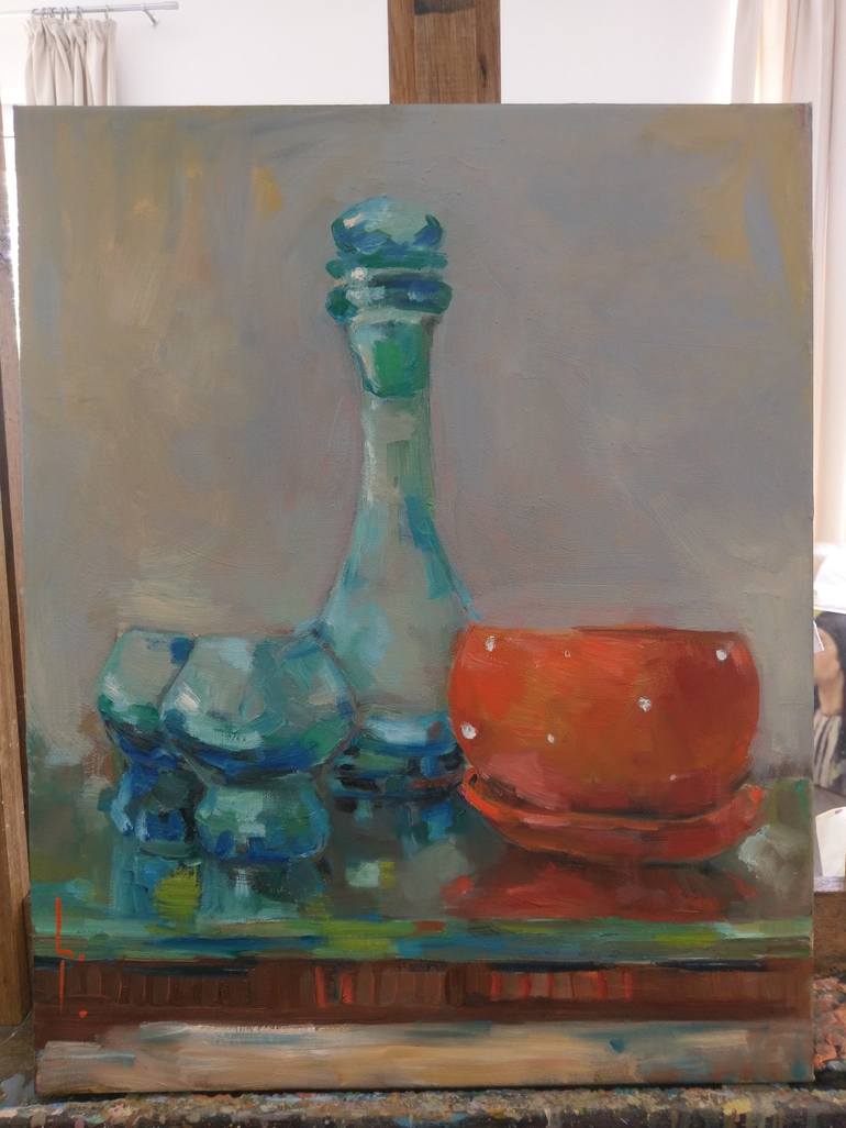 Original Figurative Still Life Painting by Lorena Iavorschi