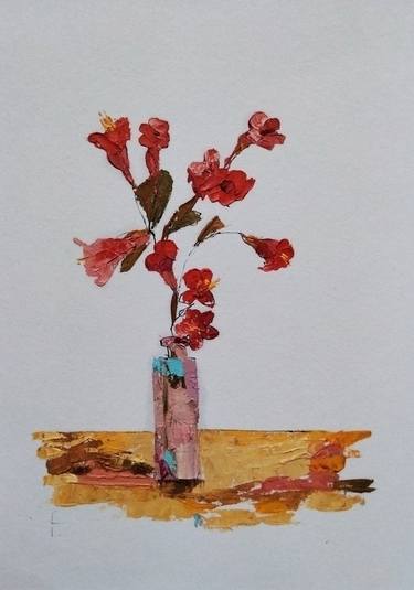 Original Conceptual Floral Paintings by Lorena Iavorschi