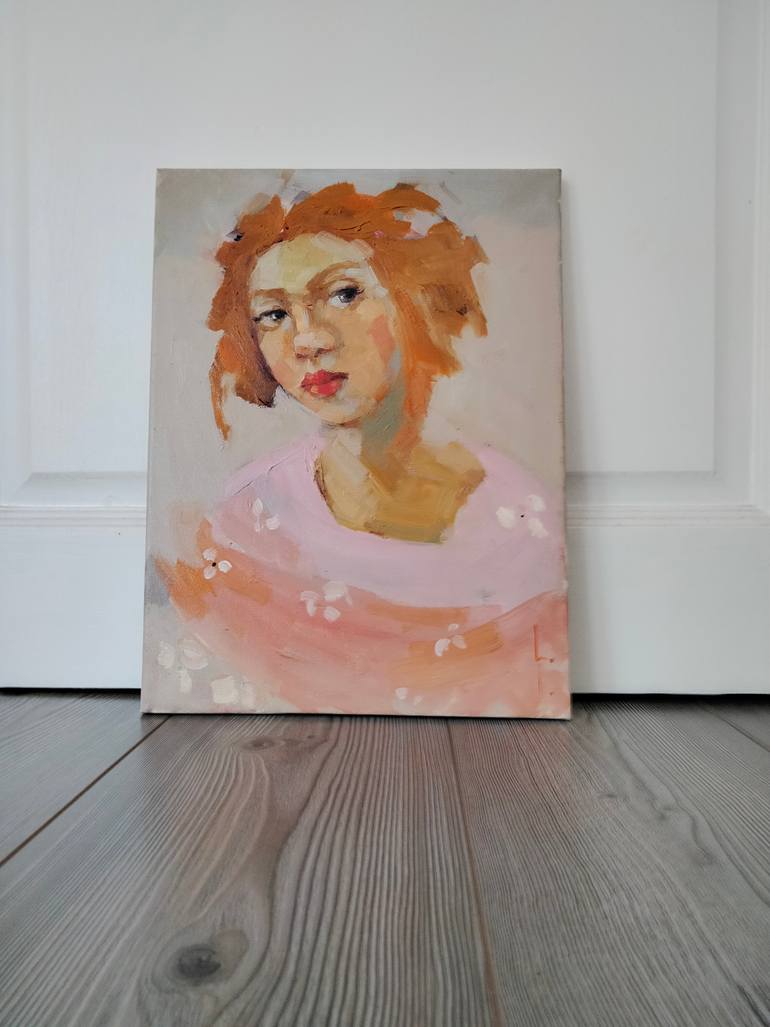 Original Figurative People Painting by Lorena Iavorschi