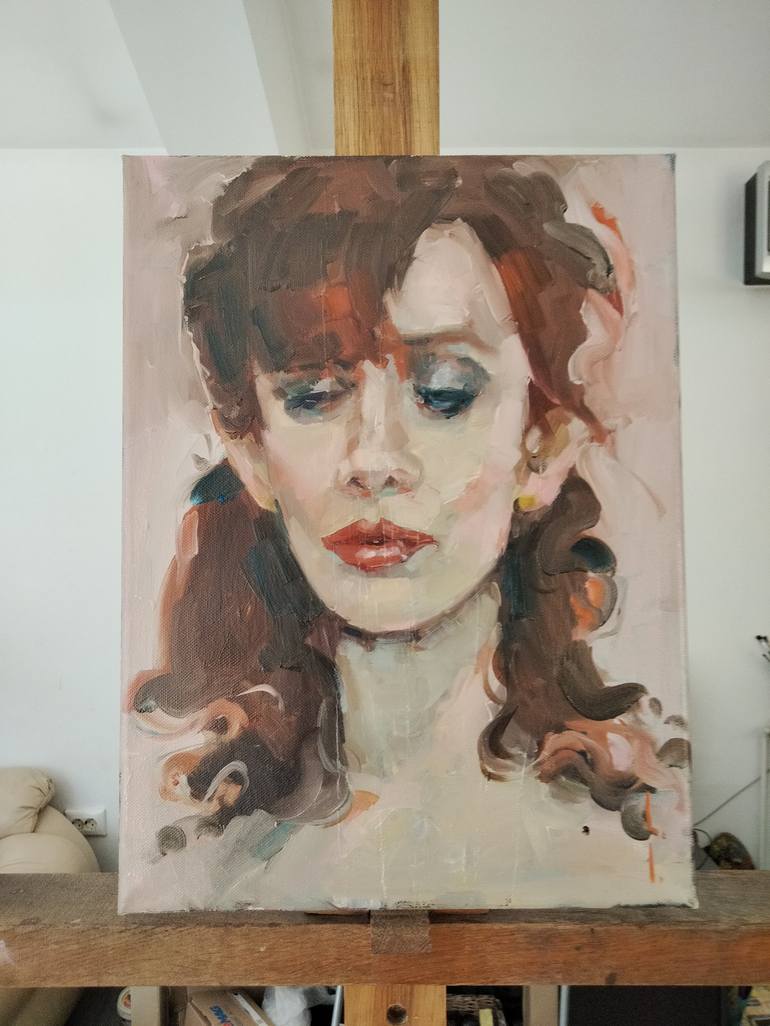 Lola Painting by Lorena Iavorschi | Saatchi Art