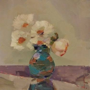 Original Impressionism Floral Paintings by Lorena Iavorschi