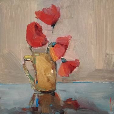 Print of Figurative Floral Paintings by Lorena Iavorschi