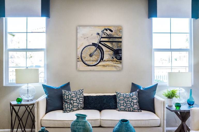 Original Bicycle Painting by Tejal Bhagat