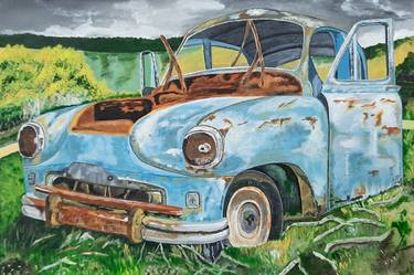 Original Expressionism Car Paintings by Tejal Bhagat