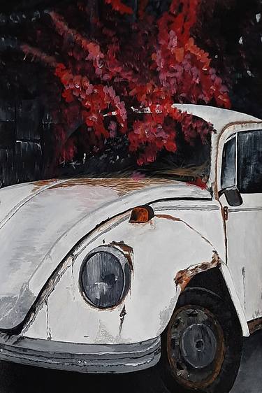 Original Expressionism Car Paintings by Tejal Bhagat