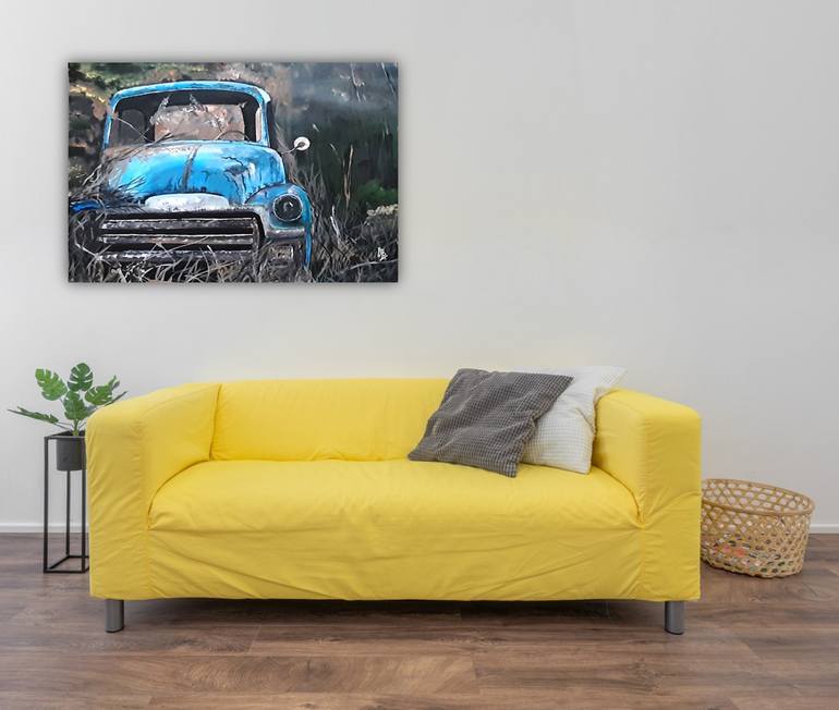 Original Car Painting by Tejal Bhagat