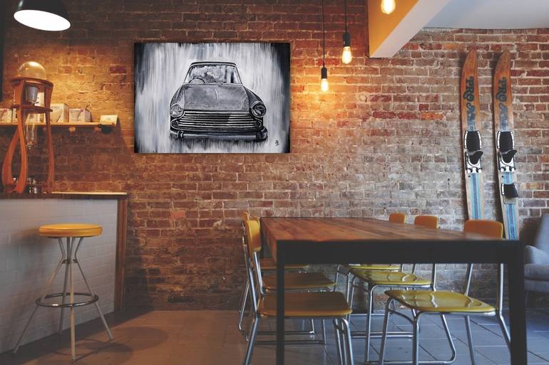 Original Car Painting by Tejal Bhagat