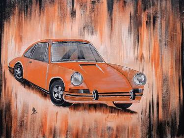 Original Abstract Expressionism Car Paintings by Tejal Bhagat
