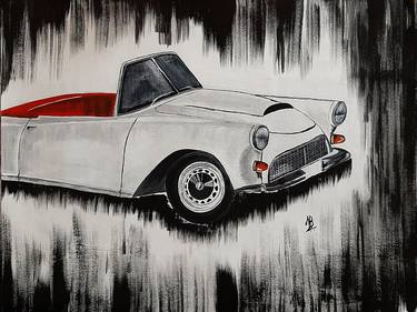 Original Abstract Expressionism Car Paintings by Tejal Bhagat