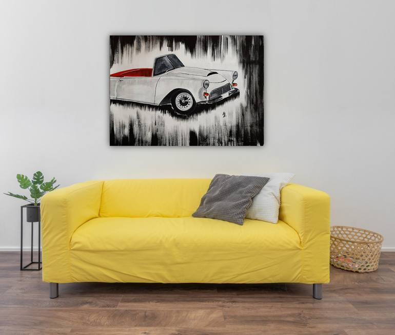 Original Car Painting by Tejal Bhagat