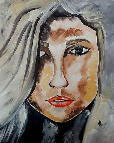 Print of Abstract Expressionism Portrait Paintings by Tejal Bhagat