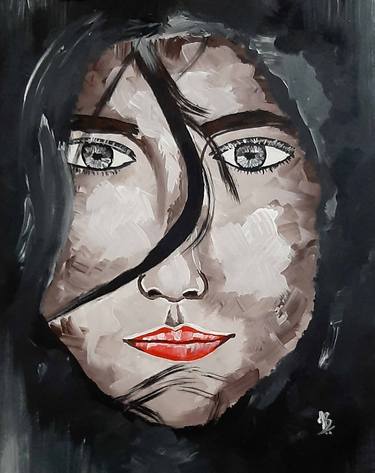 Print of Abstract Expressionism Portrait Paintings by Tejal Bhagat