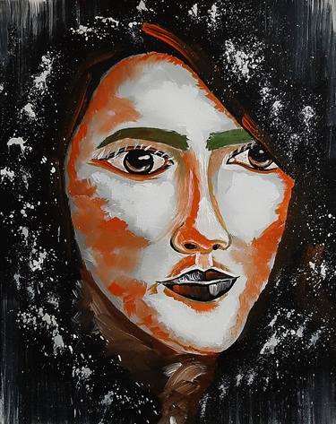 Print of Portrait Paintings by Tejal Bhagat
