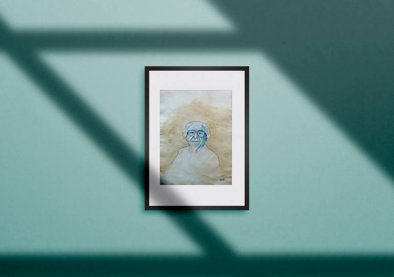 Original Abstract Pop Culture/Celebrity Drawing by Burak Kum