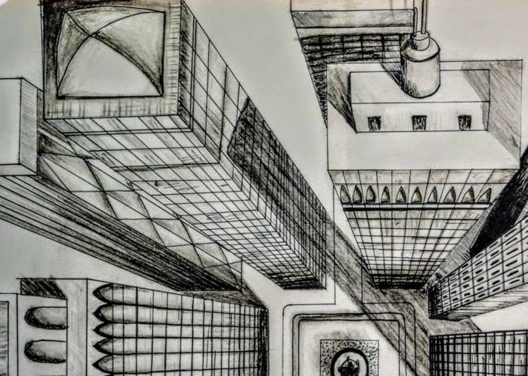 Original Modernism Other Drawing by Shraddha Ghelani