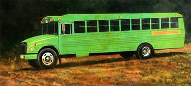 Print of Figurative Transportation Paintings by Rick Smith
