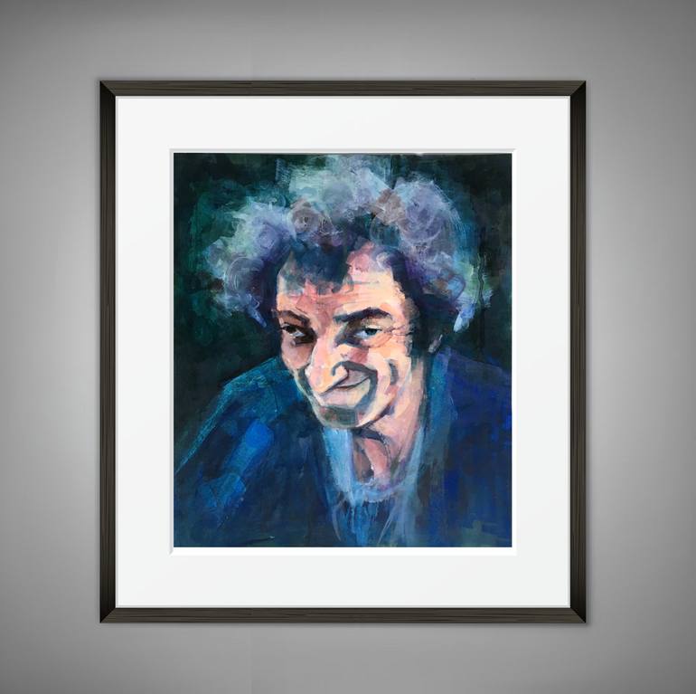 Original Portraiture People Painting by Rick Smith