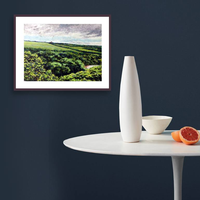 Original Figurative Landscape Painting by Rick Smith