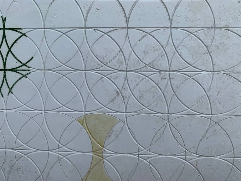 Original Abstract Outer Space Drawing by Hong Ming Siu