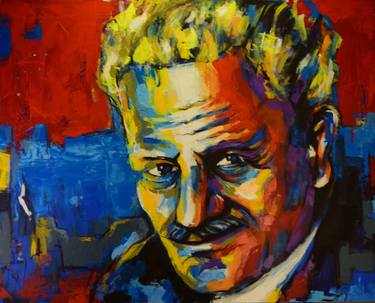 Original Modern Portrait Paintings by cagatay cekic