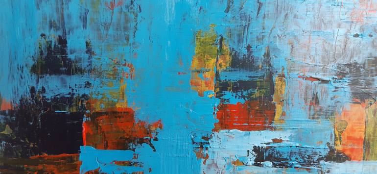 Original Abstract Painting by Steve Keenan